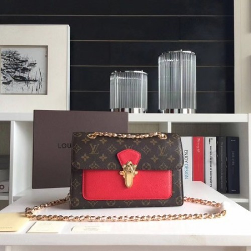 Lona Monogram de Louis Vuitton VICTOIRE M41730 Rojo