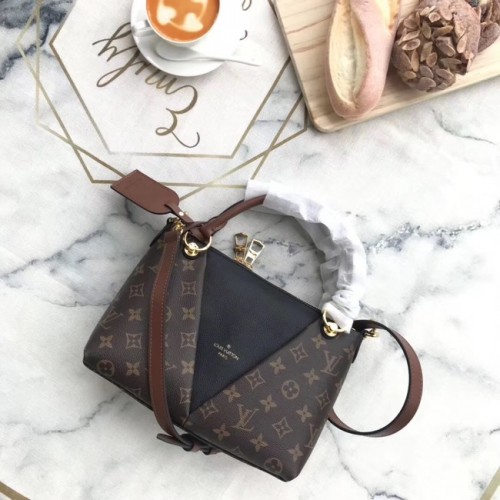 Louis Vuitton Monogram Canvas original V TOTE BB M43966 negro