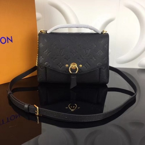 Louis Vuitton Monogram Empreinte BLANCHE BB M43781 negro