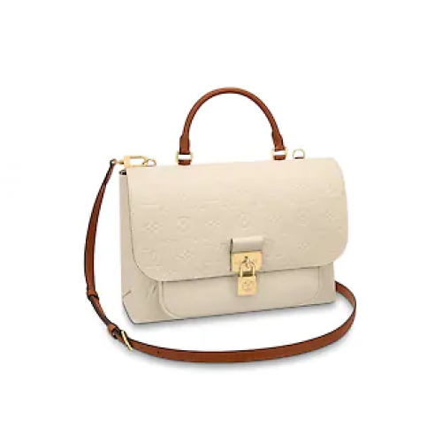 Bolso Louis Vuitton Monogram Empreinte MARIGNAN M44545 Crema Caramelo
