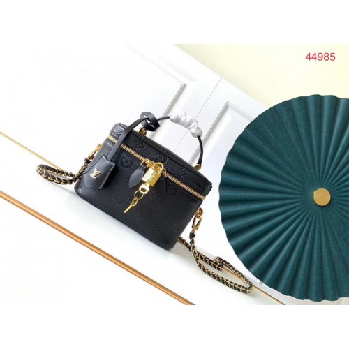 Louis Vuitton Monogram Empreinte Cuero Original M44985 Negro