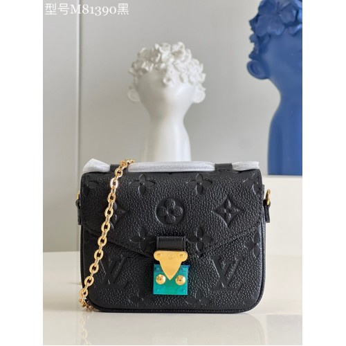 Louis Vuitton Monogram Empreinte POCHETTE METIS BB M81390 negro