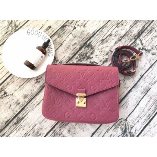 Louis Vuitton Monogram Empreinte POCHETTE METIS M43737 Rosa