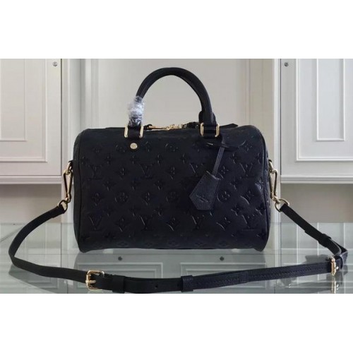 Louis Vuitton Monogram Empreinte Speedy BANDOULIERE 30 M91330 Negro