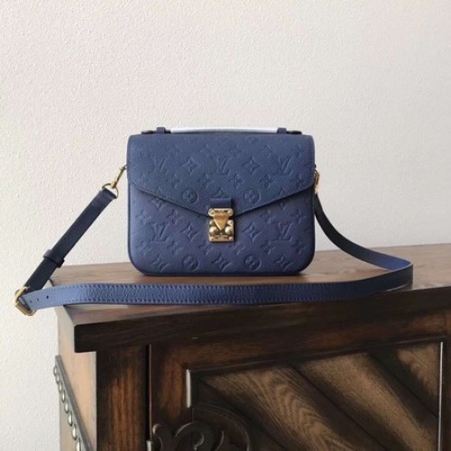 Bolso tote Louis Vuitton Monogram Empreinte M41486 Azul