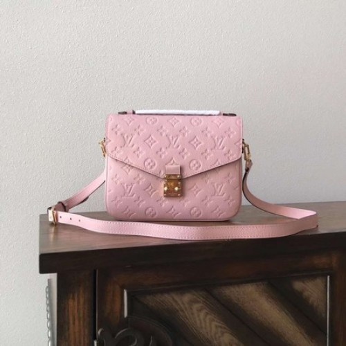 Bolso tote Louis Vuitton Monogram Empreinte M41486 Rosa