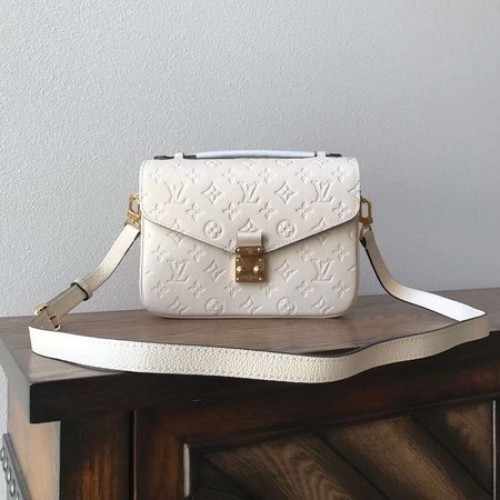 Bolso tote Louis Vuitton Monogram Empreinte M41486 Blanco