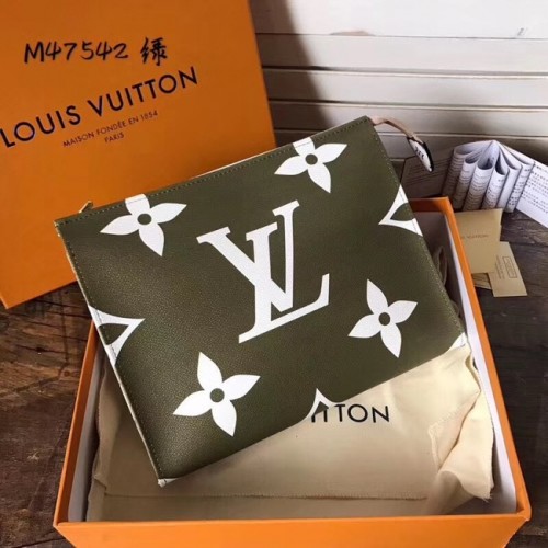 Louis Vuitton Monedero Monogram 26 m47542 Caqui