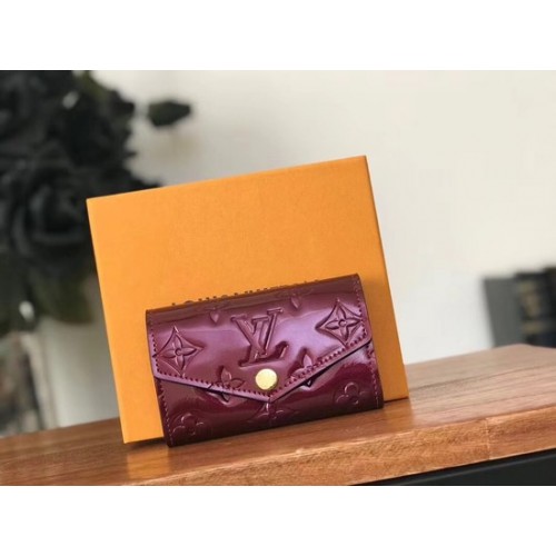 Louis Vuitton Monogram Vernis 6 LLAVERO 90900 púrpura