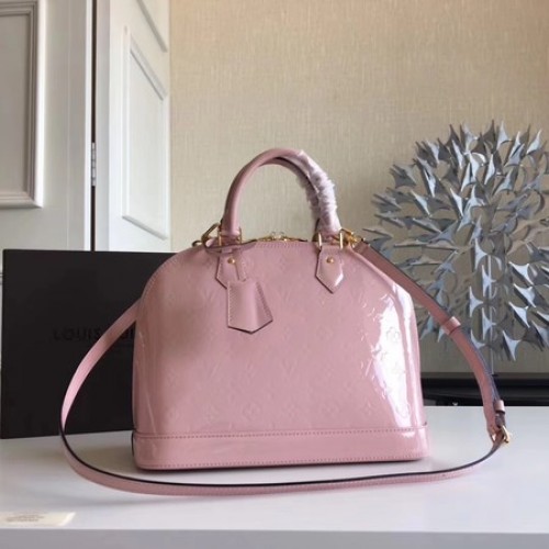 Louis Vuitton Monograma Vernis Alma PM M91611 Rosa