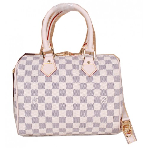 Louis Vuitton N41534 Bolso Damier Azur Lona Speedy 25