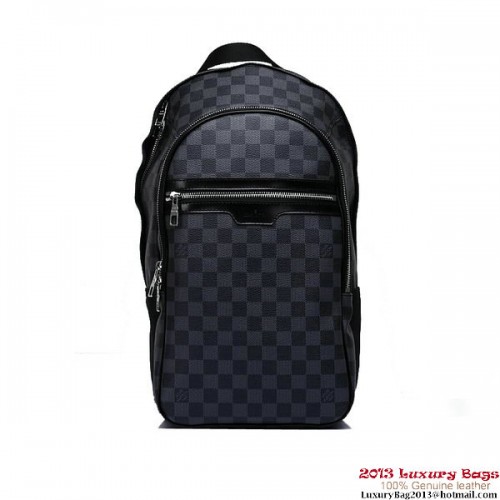 Louis Vuitton N58024 Damier Grafito Lona Michael Hombres Bolsas de mensajero