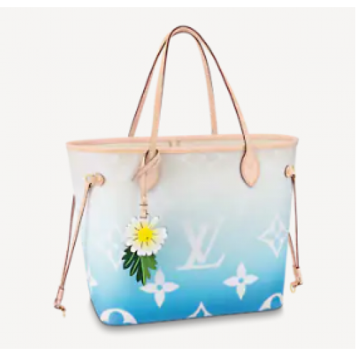 Louis Vuitton NEVERFULL MM M45678 azul