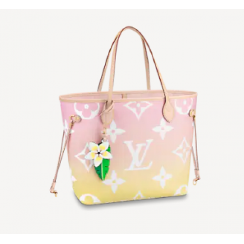 Louis Vuitton NEVERFULL MM M45680 Rosa Amarillo