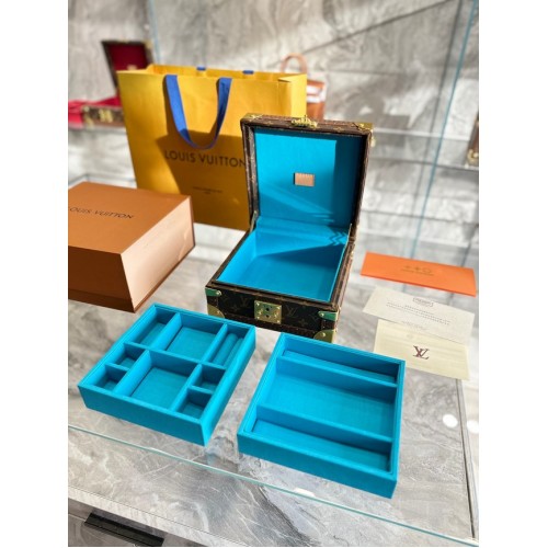 Louis Vuitton NICE JOYERO M44185 azul claro