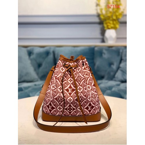 Louis Vuitton Neonoe Cuero Original M57154 marrón