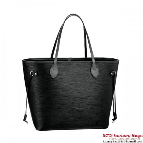 Louis Vuitton Neverfull MM Epi Cuero M40932 Negro