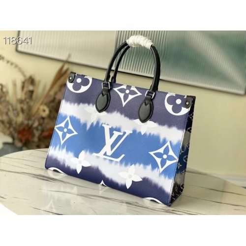 Louis Vuitton ONTHEGO MM M45118 azul