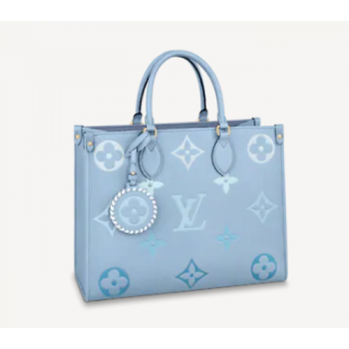 Louis Vuitton ONTHEGO MM M45718 Azul Verano