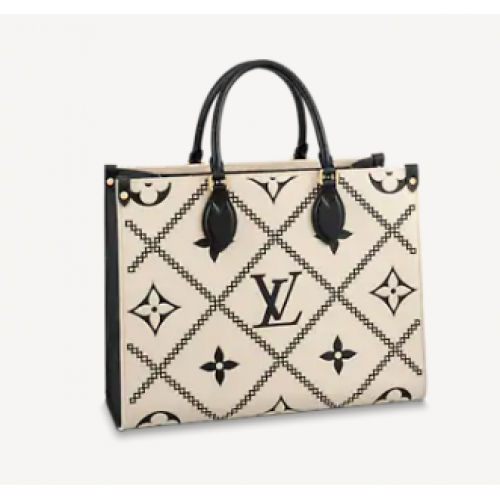 Louis Vuitton ONTHEGO MM M46016 Crema Beige