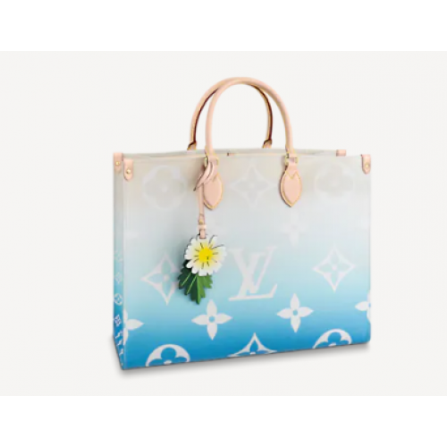 Louis Vuitton ONTHEGO MM M57639 azul