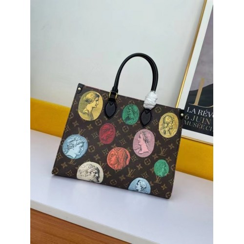 Lona estampada Monogram Cameo de Louis Vuitton ONTHEGO MM M59245