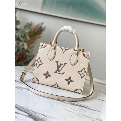 Louis Vuitton ONTHEGO PM - EXCLUSIVAMENTE ONLINE M45654 crema