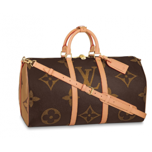 Louis Vuitton Original KEEPALL 50 M44739 marrón