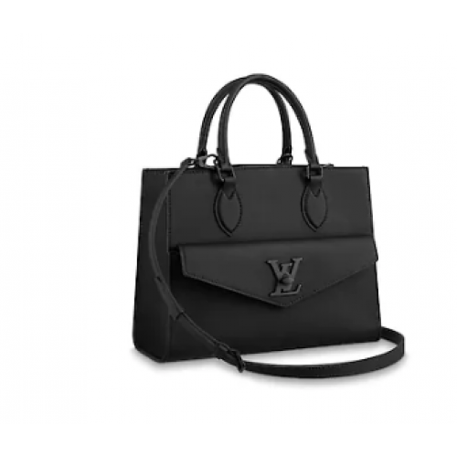 Louis Vuitton Original LOCKME TOTE M55845 negro