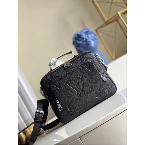 Bolso de cuero original Louis Vuitton M57287 negro