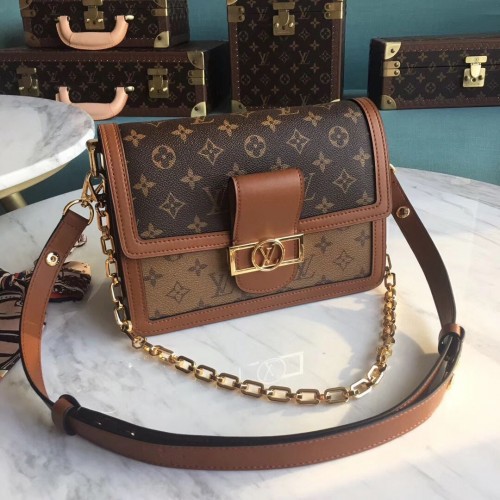 Cuero original Louis Vuitton DAUPHINE M44391