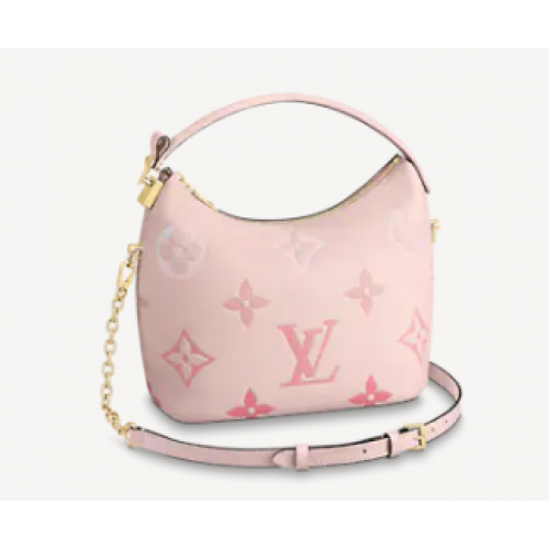 Bolso hobo de cuero original Louis Vuitton M45697 Rosa