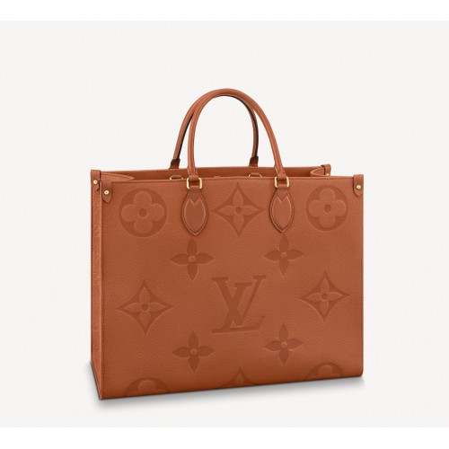 Louis Vuitton Cuero Original ONTHEGO GM M46134 Marrón