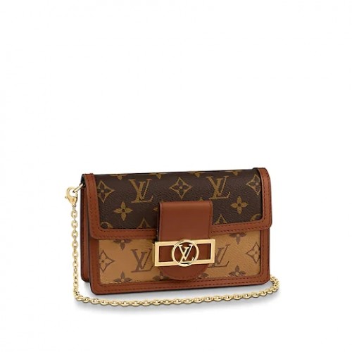 Louis Vuitton Original Monogram Canvas CARTERA DE CADENA DAUPHINE M68746