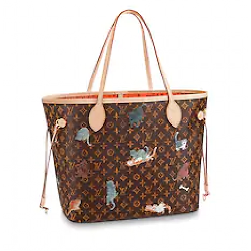 Lona con monograma original de Louis Vuitton NEVERFULL MM M44441
