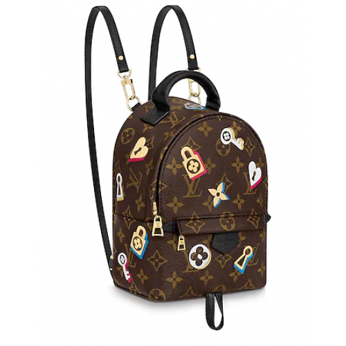 Lona Monogram Original de Louis Vuitton PALM SPRINGS MINI M44367