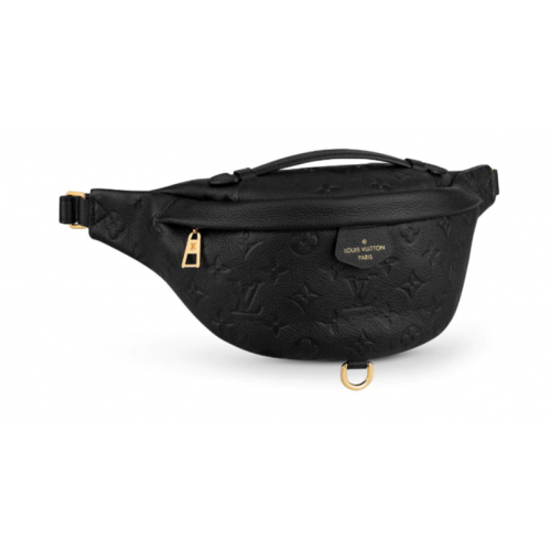Louis Vuitton Original Monogram Empreinte BUMBAG Bolsillo M44836 negro