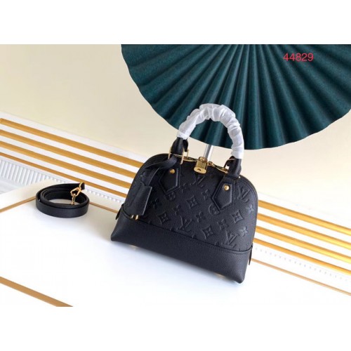 Louis Vuitton Original Monogram Empreinte NEO ALMA BB M44866 negro