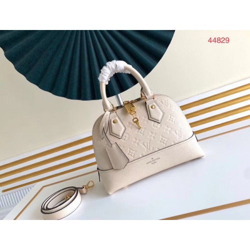 Louis Vuitton Original Monogram Empreinte NEO ALMA BB M44866 blanco
