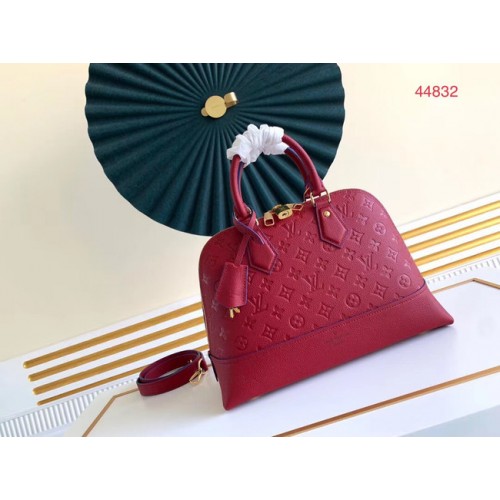 Monograma original de Louis Vuitton Empreinte NEO ALMA PM M44832 rojo