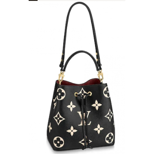 Louis Vuitton Original Monogram Empreinte NEONOE M45497 NEGRO