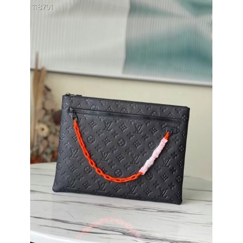 Louis Vuitton Original Monogram Empreinte POCHETTE M67461 negro