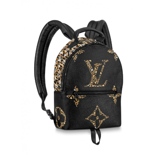 Louis Vuitton Original PALM SPRINGS Mochila M44718 negro