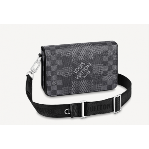 Louis Vuitton Original STUDIO MESSENGER N50013 negro