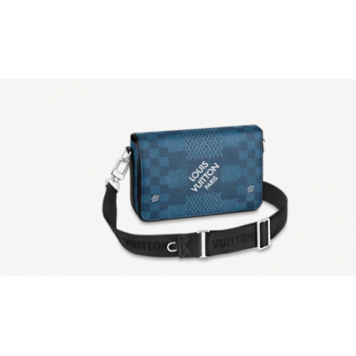 Louis Vuitton Original STUDIO MESSENGER N50026 azul