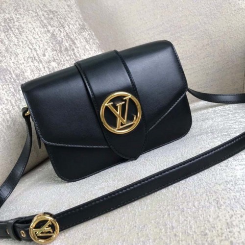 Louis Vuitton Original Cuero Liso M53950 Negro