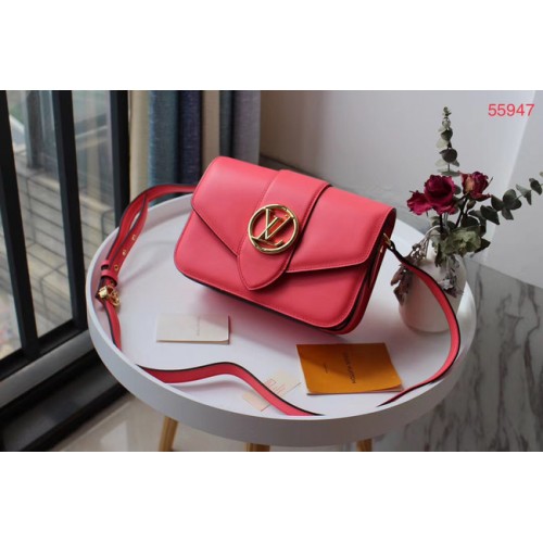 Louis Vuitton Piel lisa original M53950 rosa