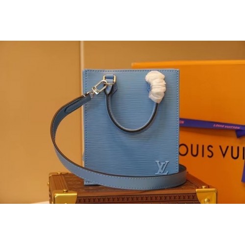 Louis Vuitton PETIT SAC PLATO M80168 azul