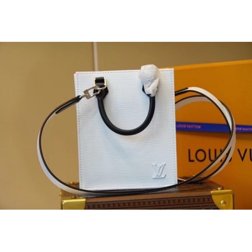 Louis Vuitton PETIT SAC PLAT M80168 blanco y negro