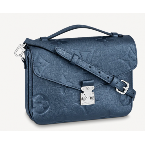 Louis Vuitton POCHETTE METIS M59211 Azul marino Nácar